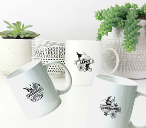 mockup logo sur tasse