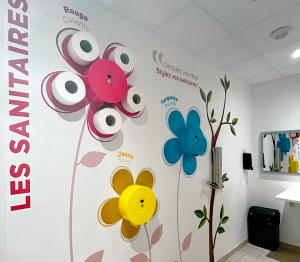 habillage showroom sur-mesure